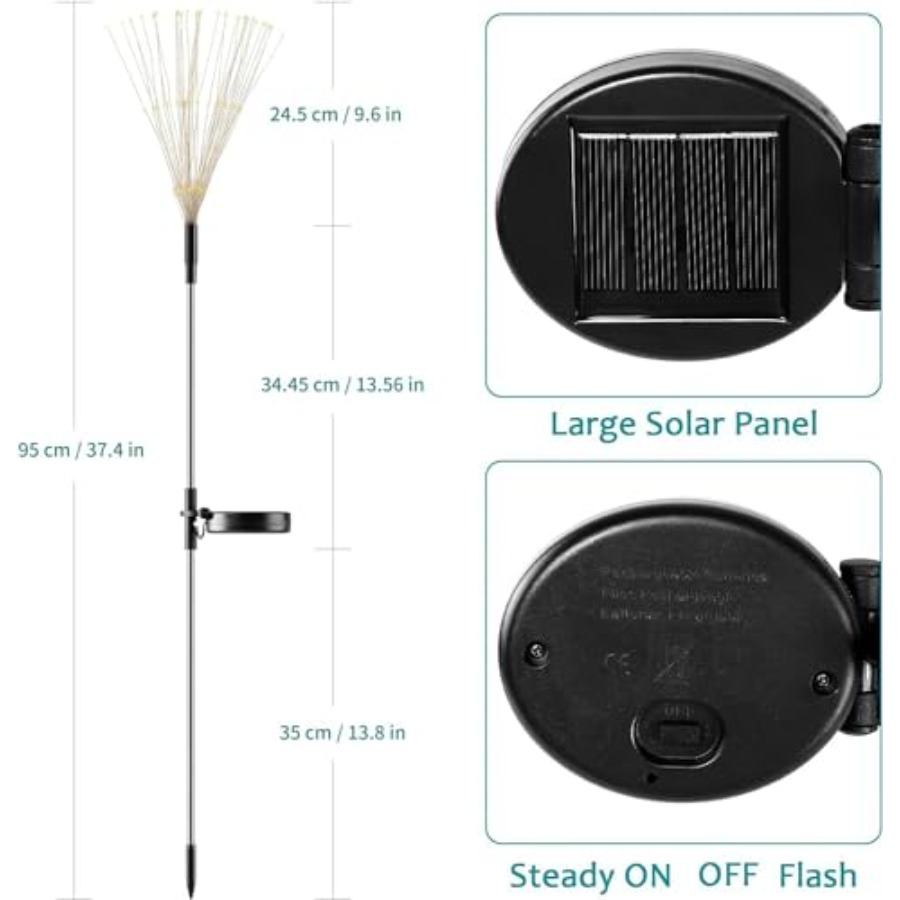 Solar Firework Lights, Lightin - Christmas Lights Outdoor recension och pris