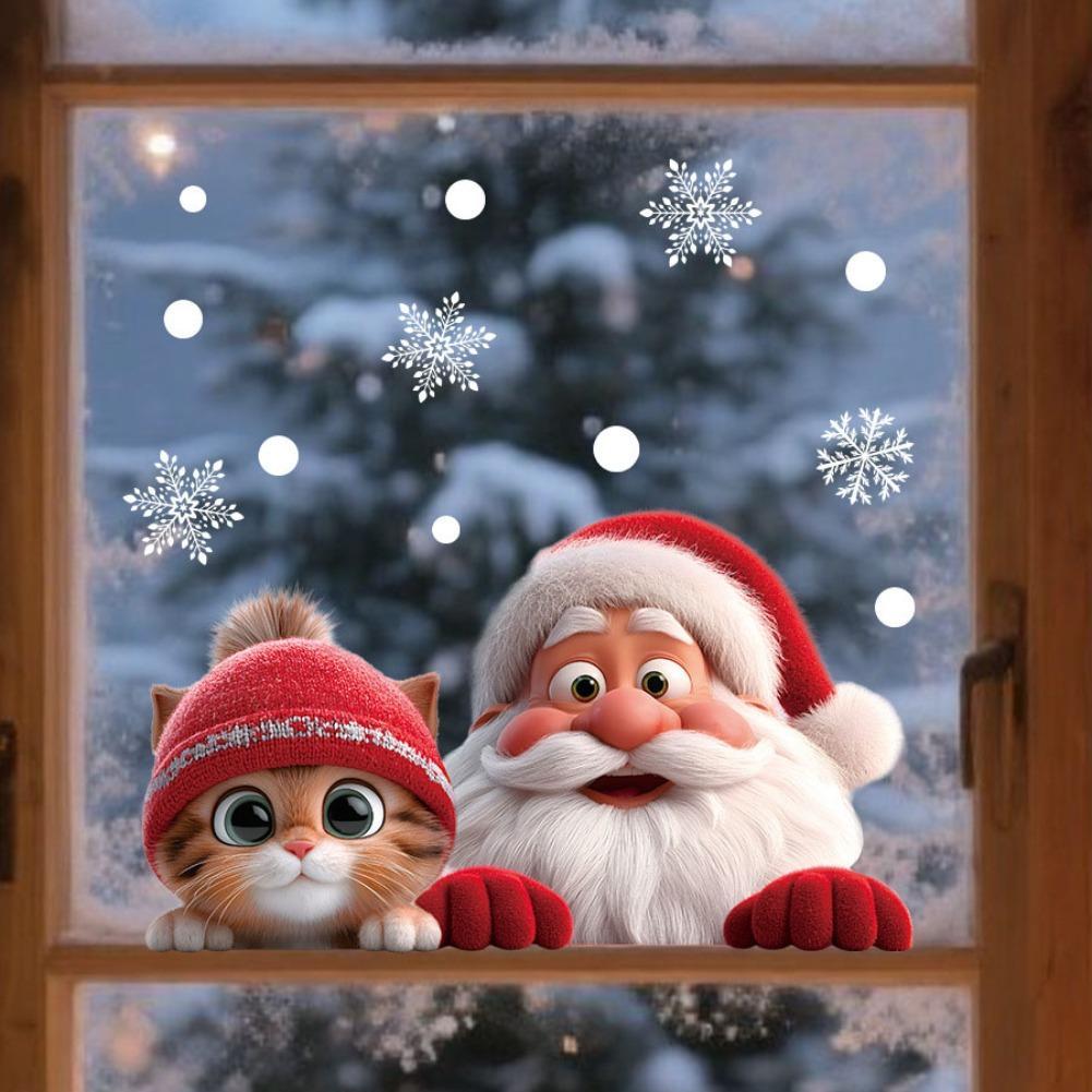Christmas Window Door Mirror S - Snowflake Window Decal recension och pris